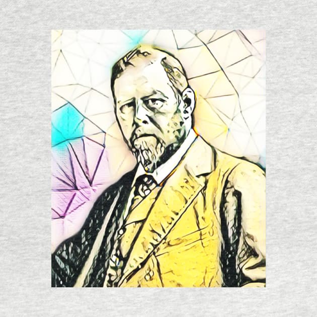 Bram Stoker Portrait | Bram Stoker Artwork 3 by JustLit